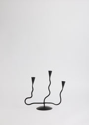 Squiggly Candelabra - Charcoal