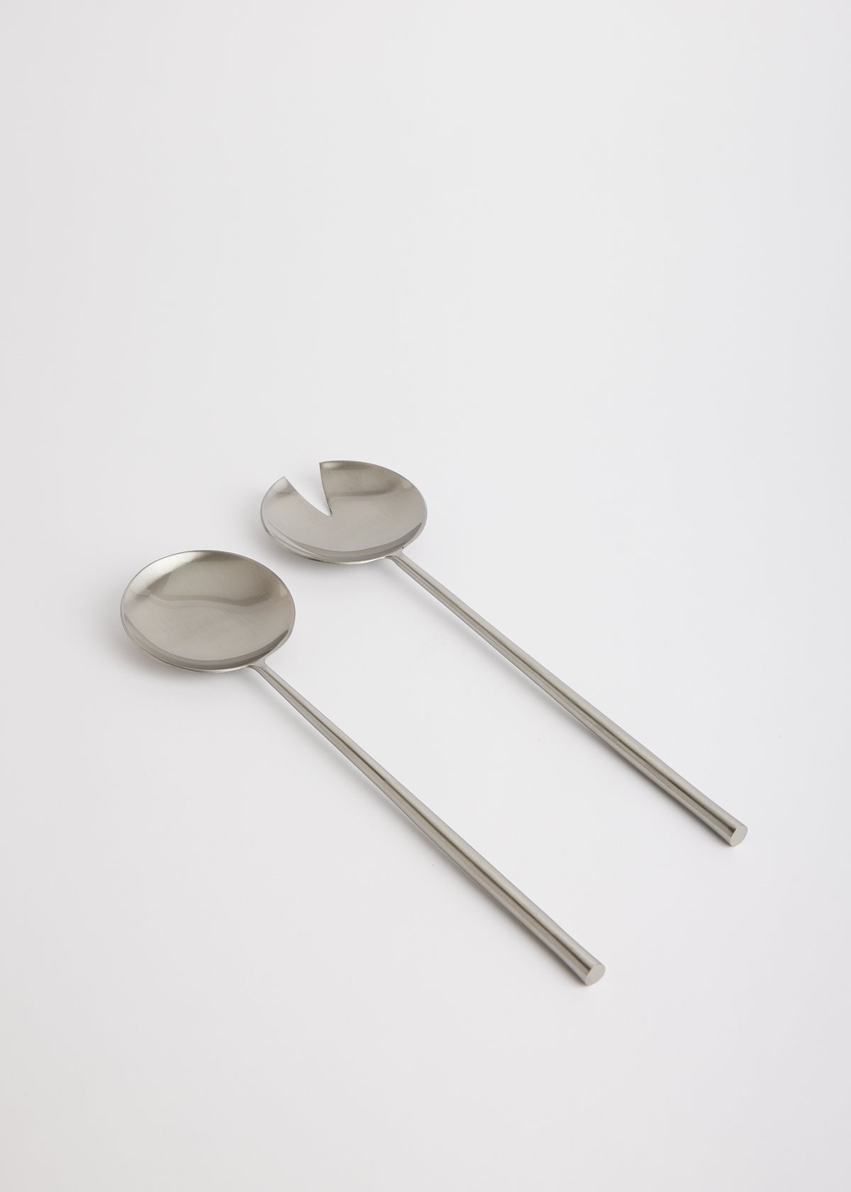 Simple Salad Servers - Silver