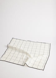 Line Drawing Napkin - Charcoal