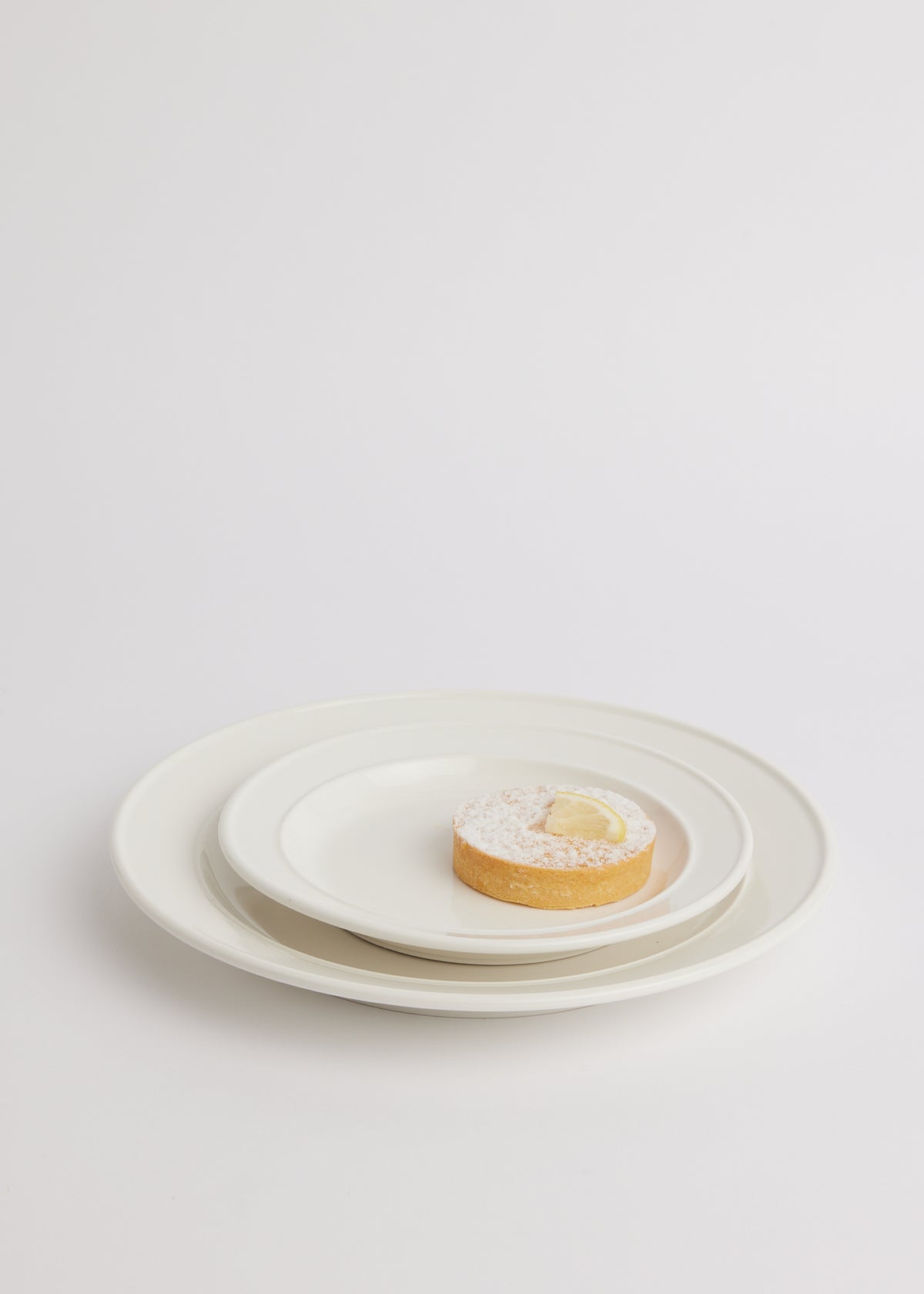 Suit & Tie Side Plate - White