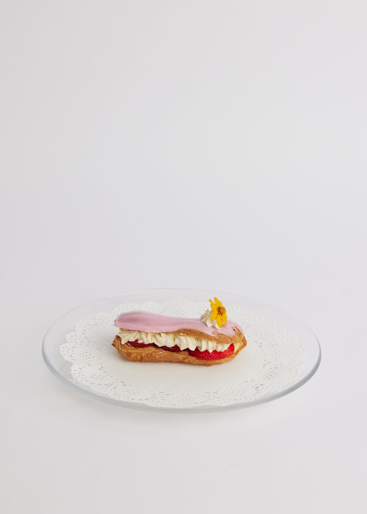 Translucent Dinner Plate - Glass