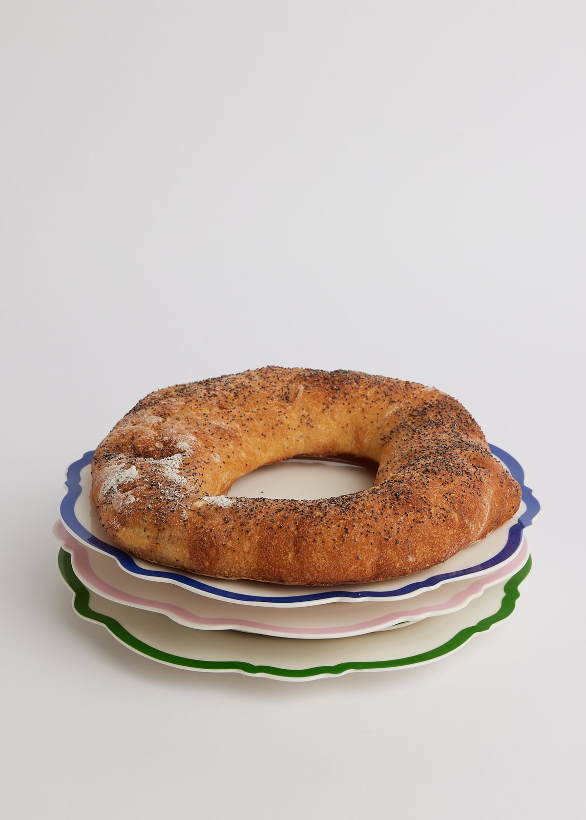 Wave Dinner & Side Plate Set