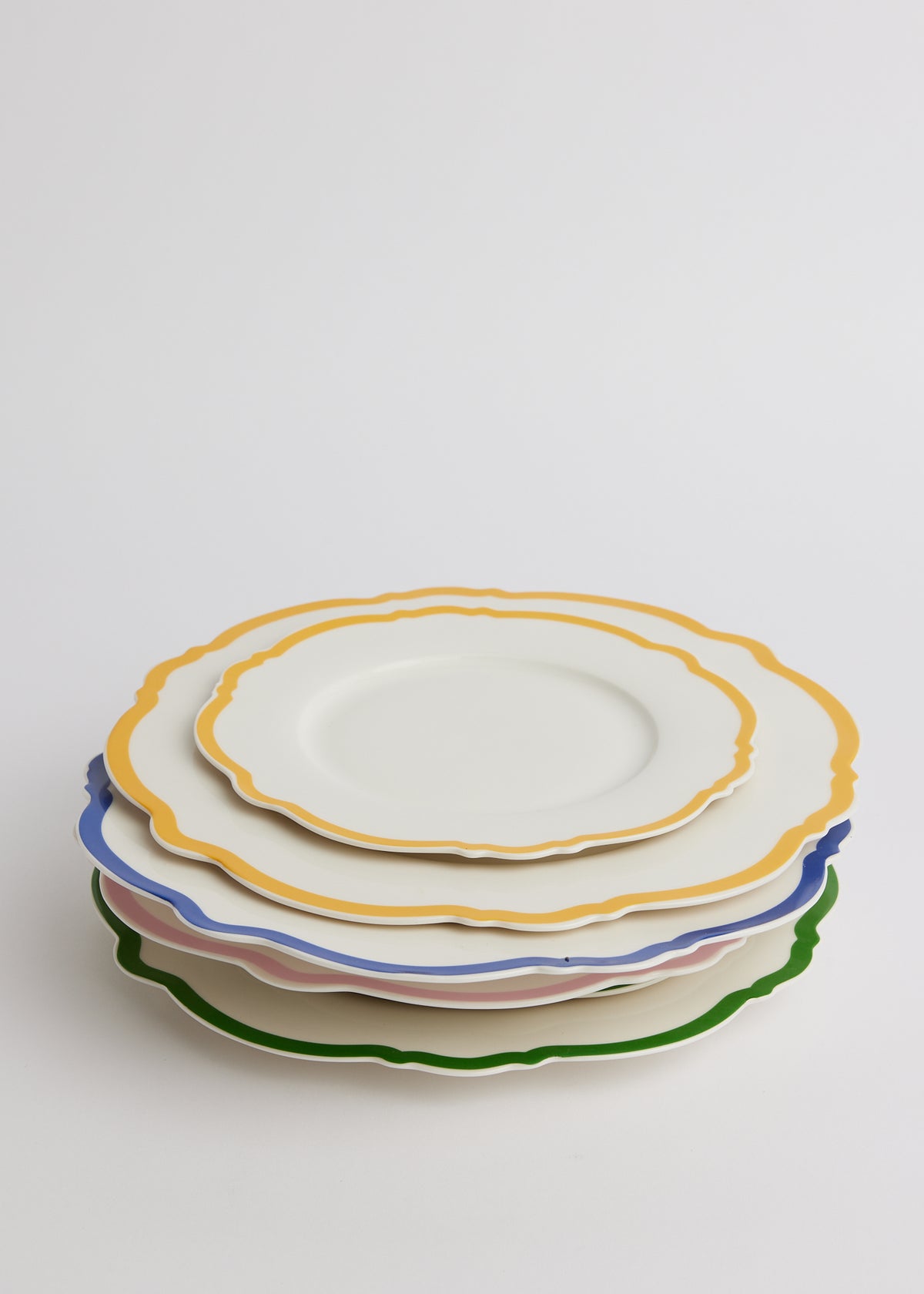 Wave Dinner & Side Plate Set