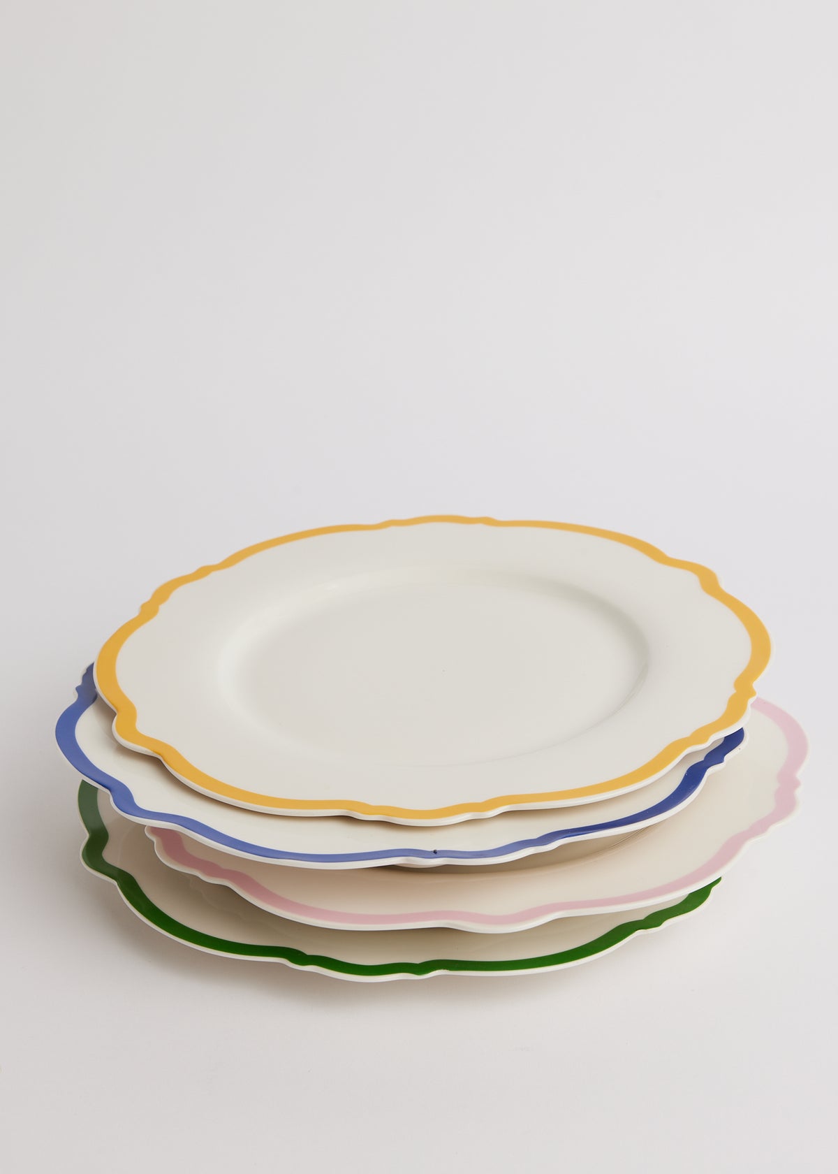 Wave Dinner & Side Plate Set