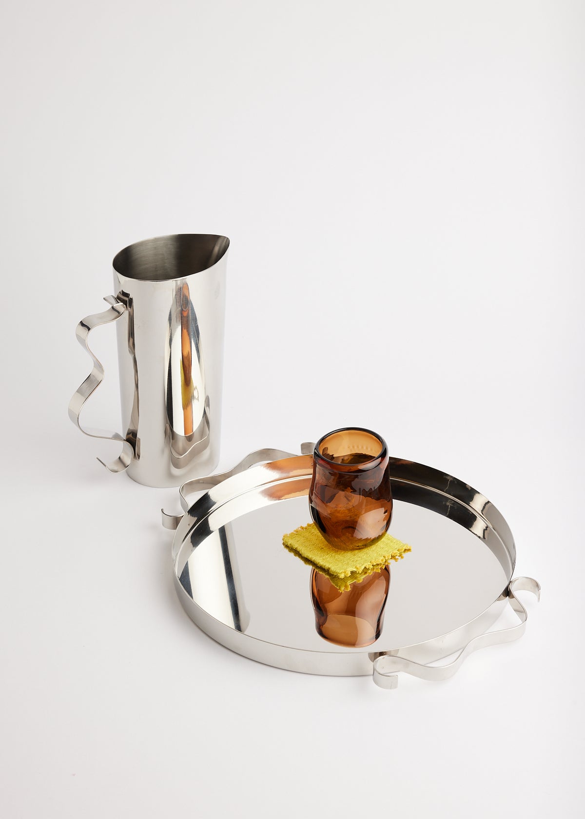Mirror, Mirror Tray - Stainless steel