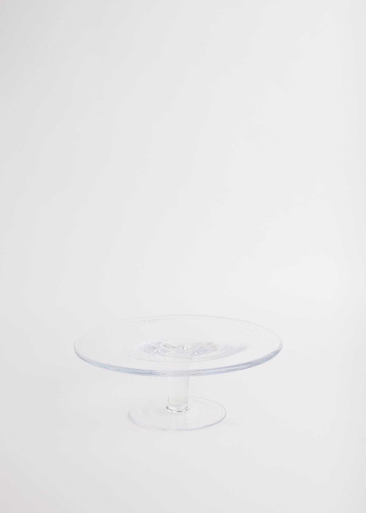 Transparent Food Stand - Glass