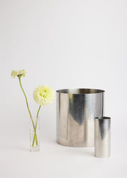 Chrome Vases