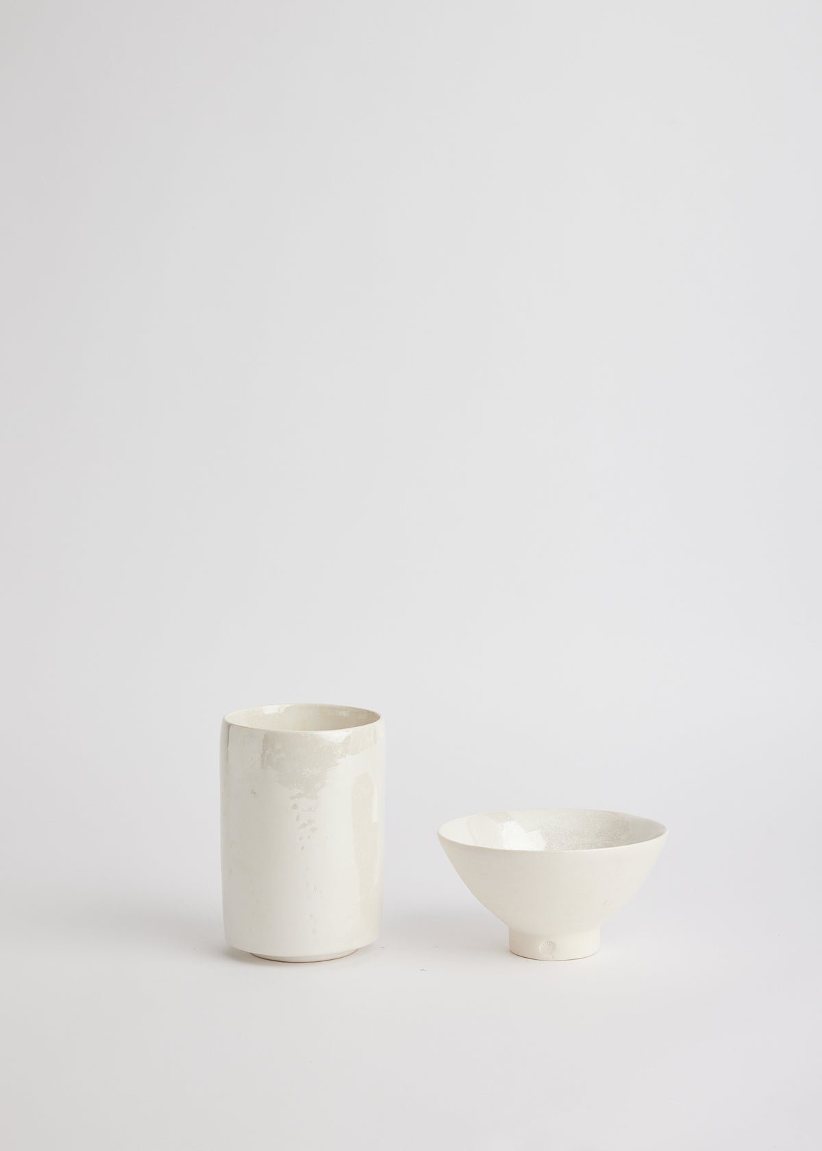 Kelly Bignell Pearlescent Vase - Cylinder