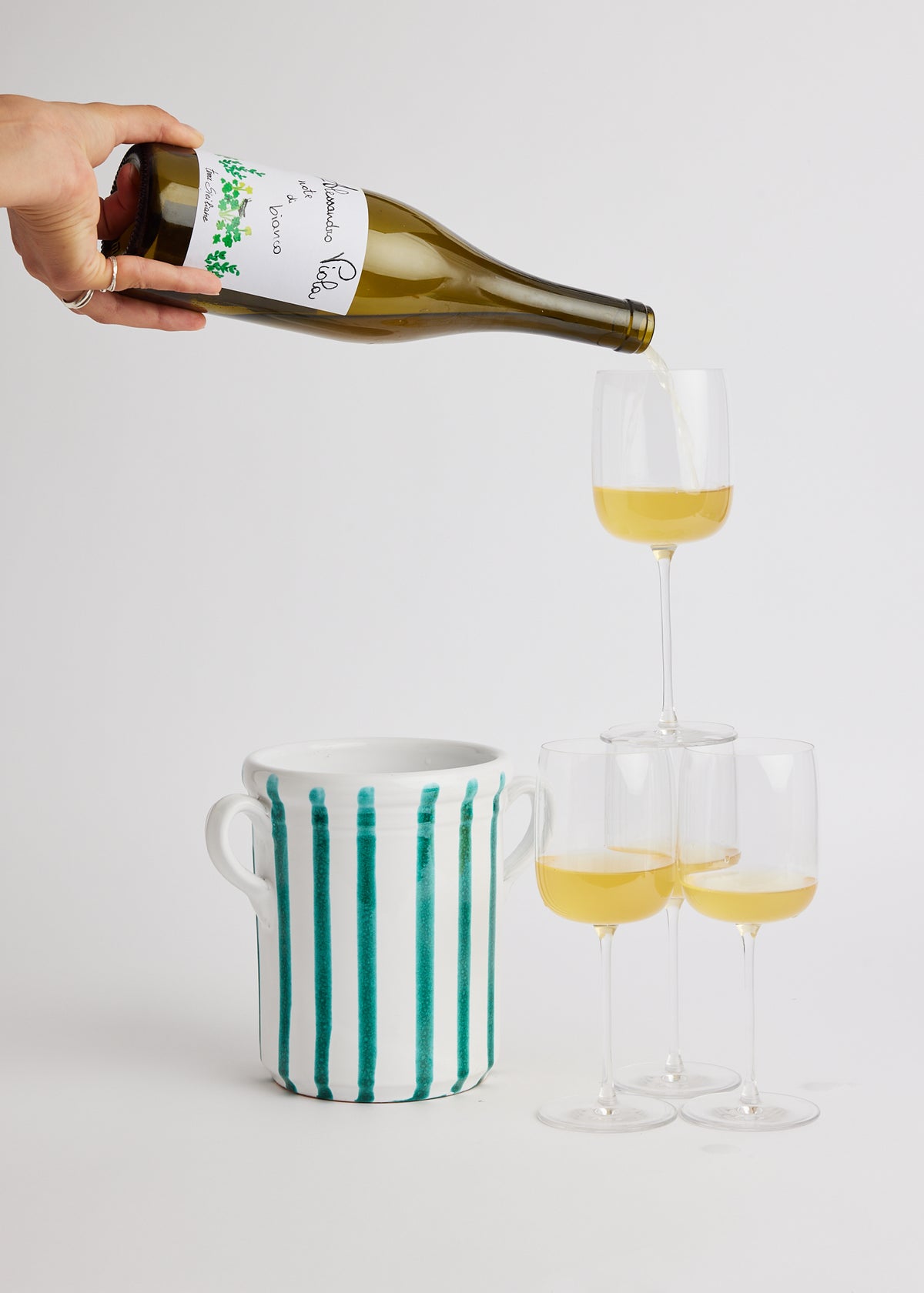 Mediterranean Ice Bucket - Sea Green