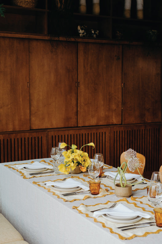Gold Amore Placemat